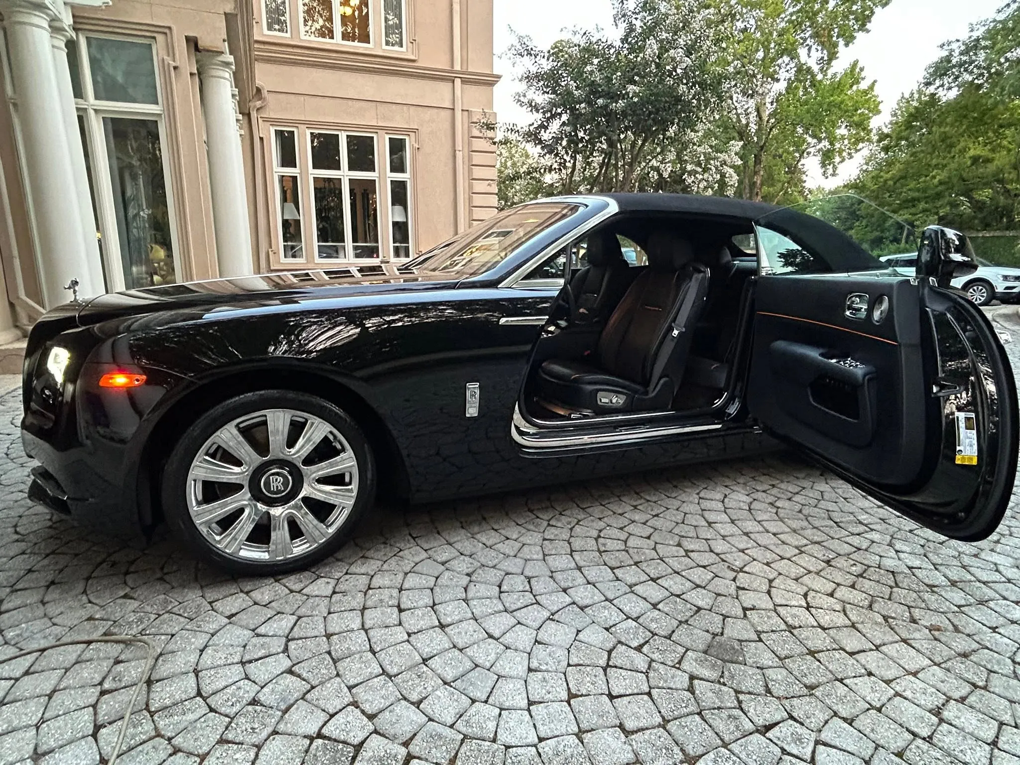 Luxury coupe after detailing
